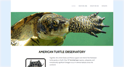 Desktop Screenshot of americanturtles.org